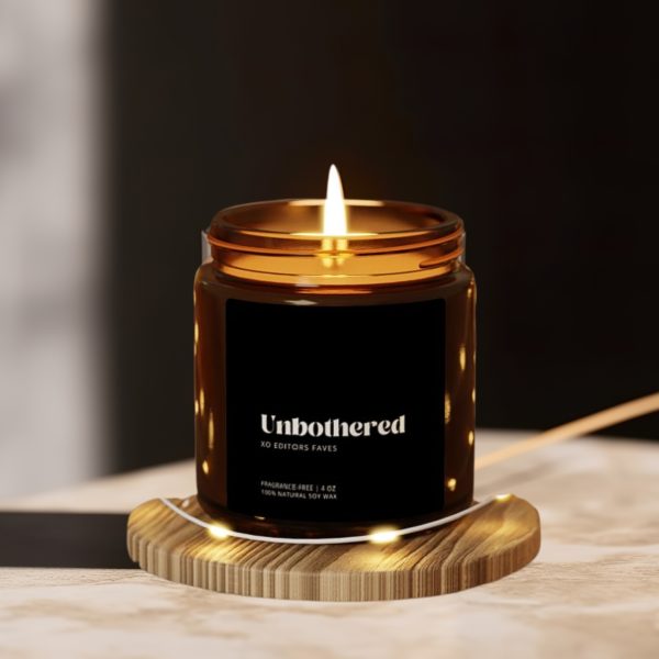 Unbothered Unscented Candle - Image 2