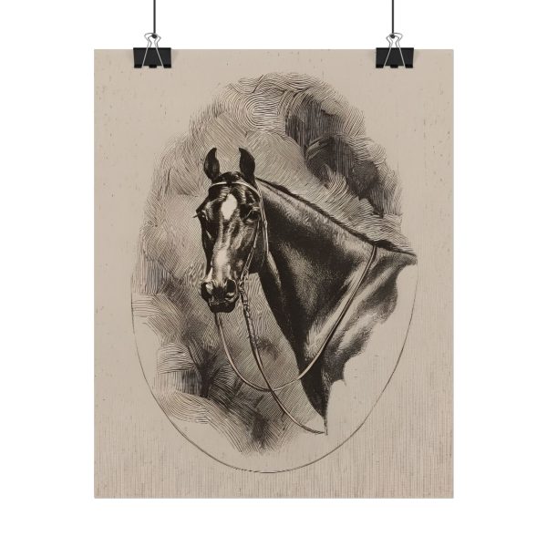 Equestrian Vintage Horse Portrait - Image 3
